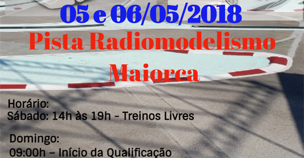 2ª Prova do Campeonato Nacional 1:8 e 1:10 200 Pista 2018 - Informações